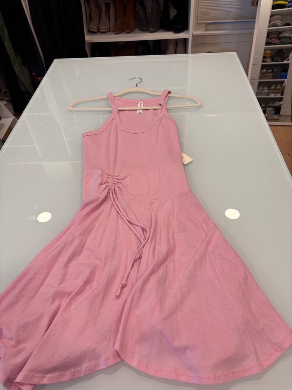 NWT Anthropologie Pink Daily Practice dress small